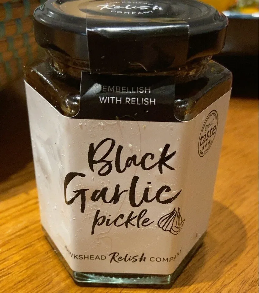 Black garlic pickle