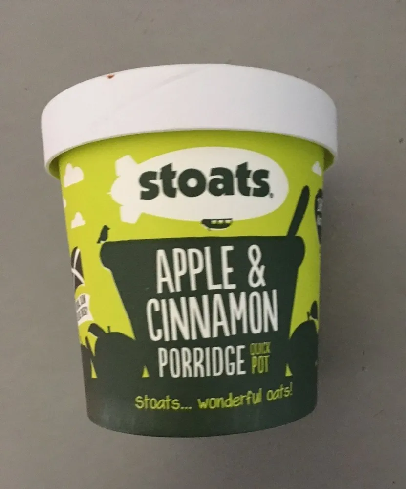 Porridge Pomme, Raisins Secs Et Cannelle