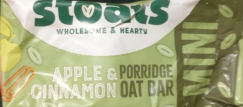 Apple & Porridge Cinnamon Oat Bar