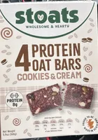 Protein Oat Bars Cookies & Cream