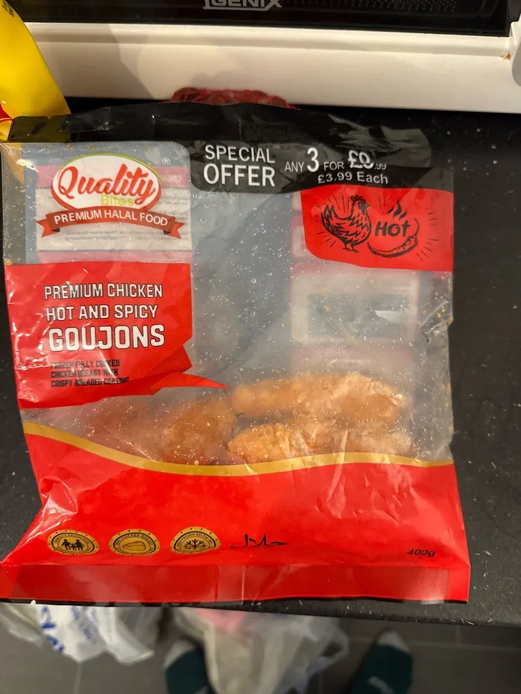 Spicy Chicken Goujons