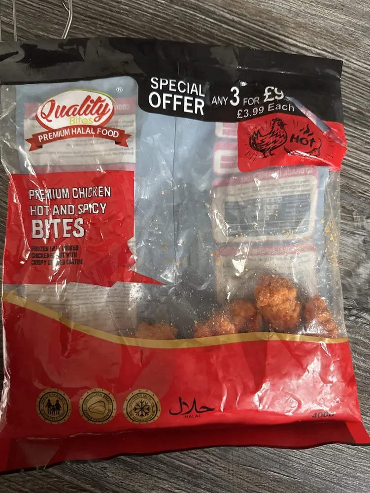 Premium Chicken Hot And Spicy bites