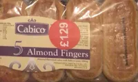 Almond fingers