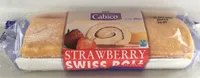 Strawberr swiss roll