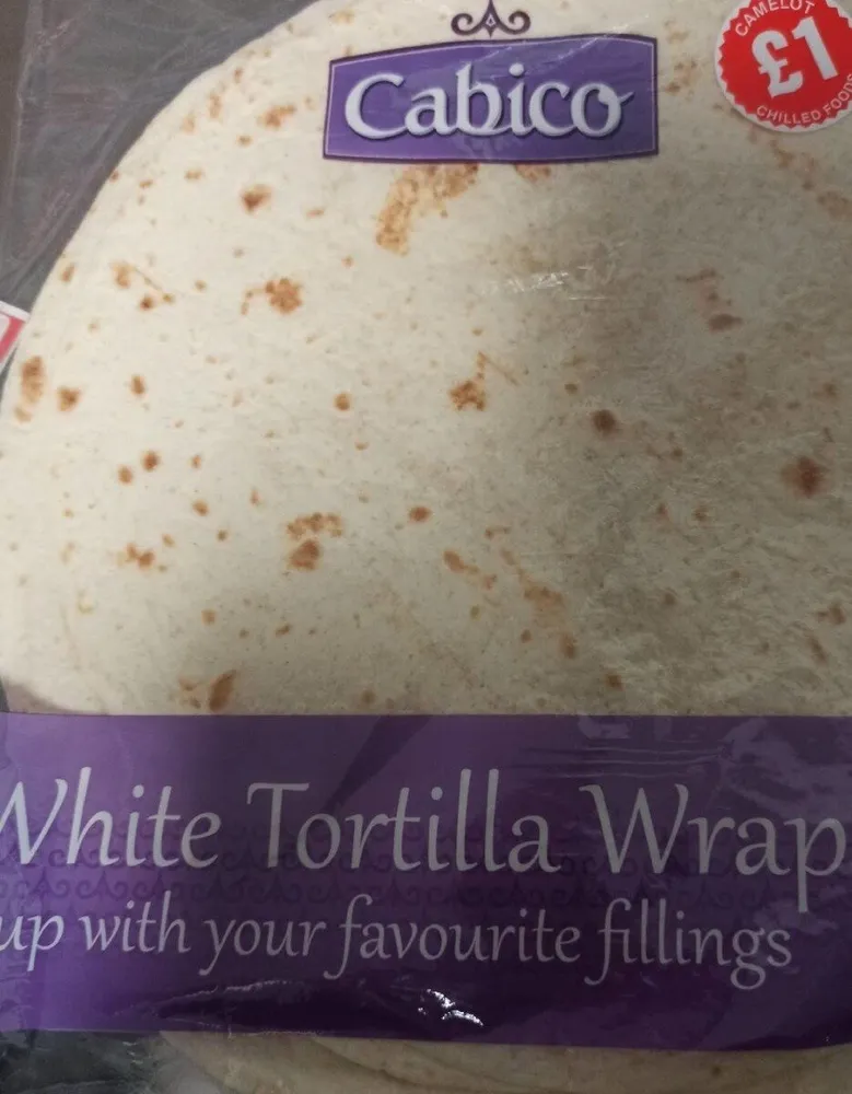 White tortilla wraps