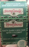 Oaty dark choc barbwith coconut