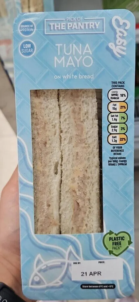 Sandwich thon mayonnaise