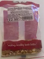 Roasted smoked cashew
