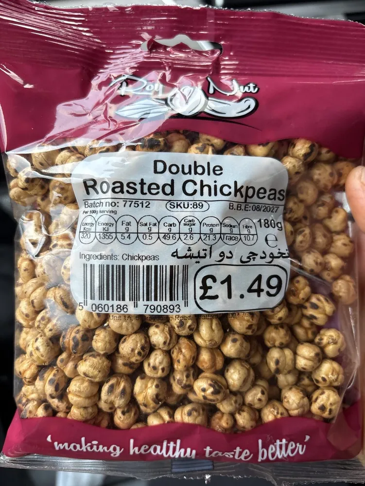 Double Roasted Chickpeas