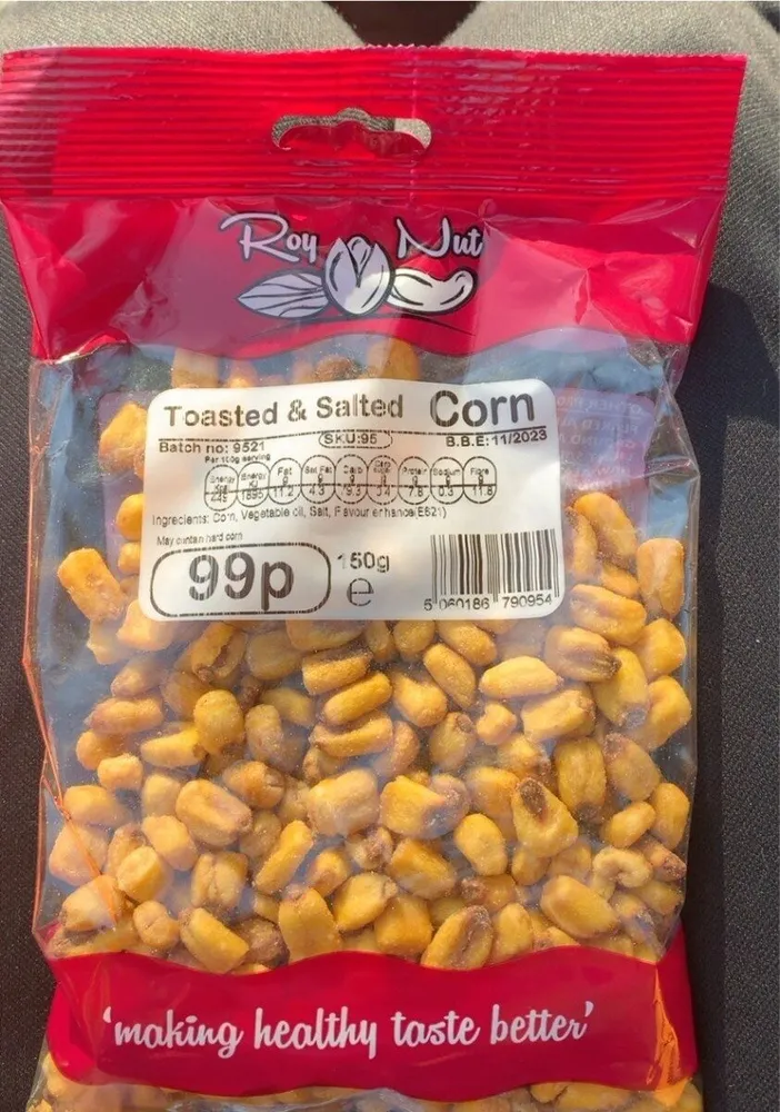 Toasted and Salted Corn