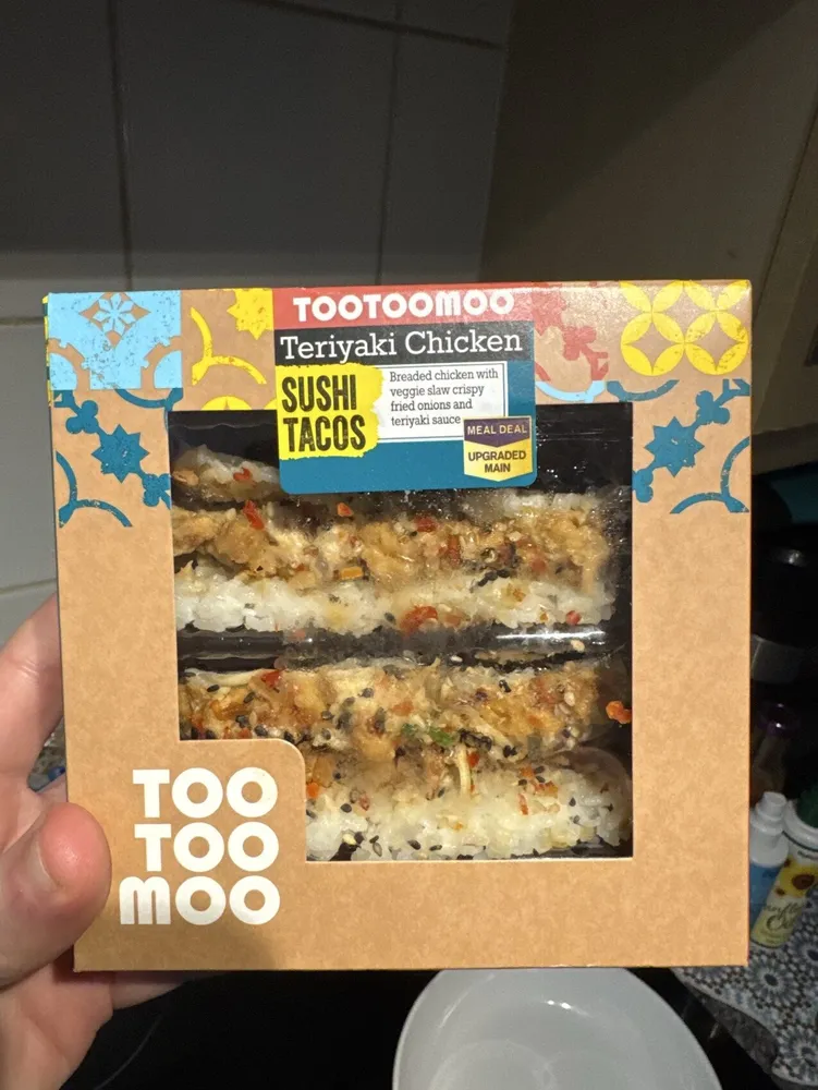 Chicken Teriyaki Sushi Tacos