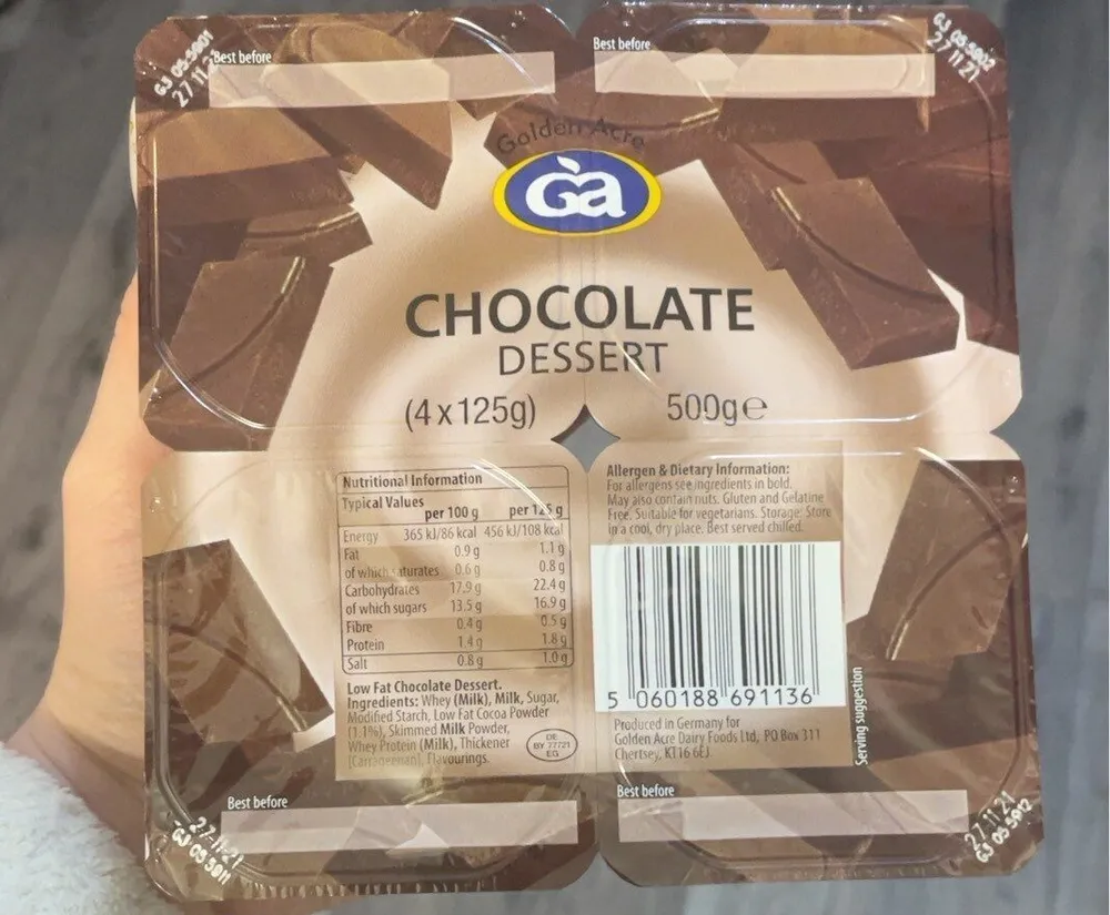 Chocolate dessert