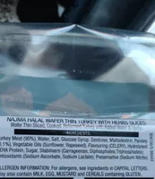 Wafer thin turkey