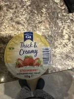 Thick & Creamy Strawberry Pasteurised Fruit Yogurt