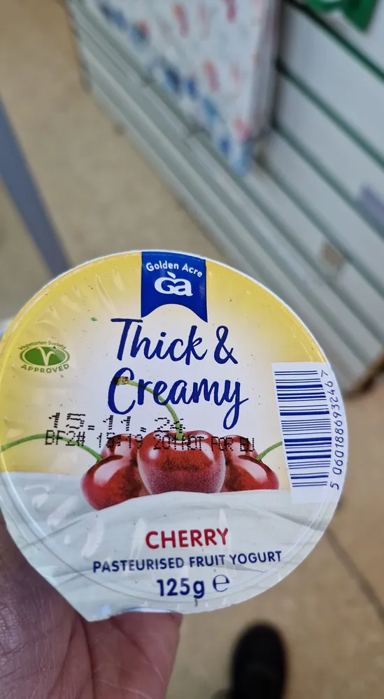 Thick & Creamy Cherry Yogurt