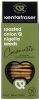 Roasted onion a Nigella seeds cheese wafers
