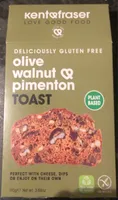 Olive walnut & pimenton toast