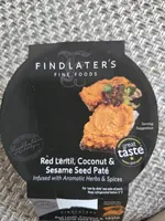 Red Lentil, Coconut & Sesame Seed Paté