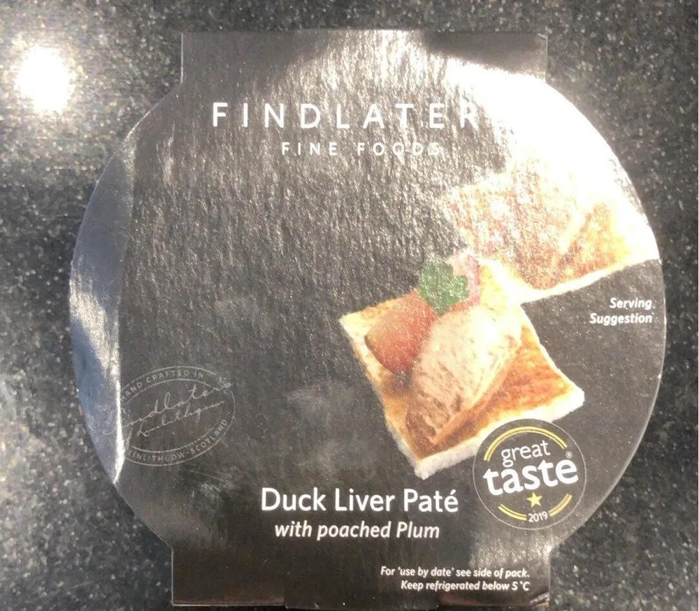 Duck liver pate