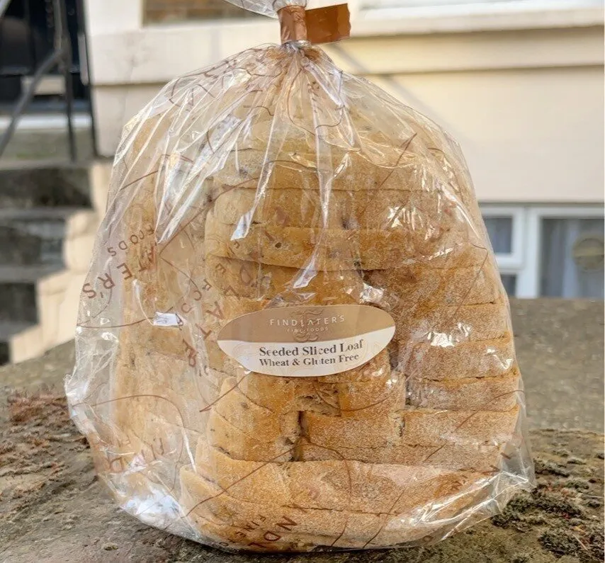 Seeded sliced loaf wheat and gluten free