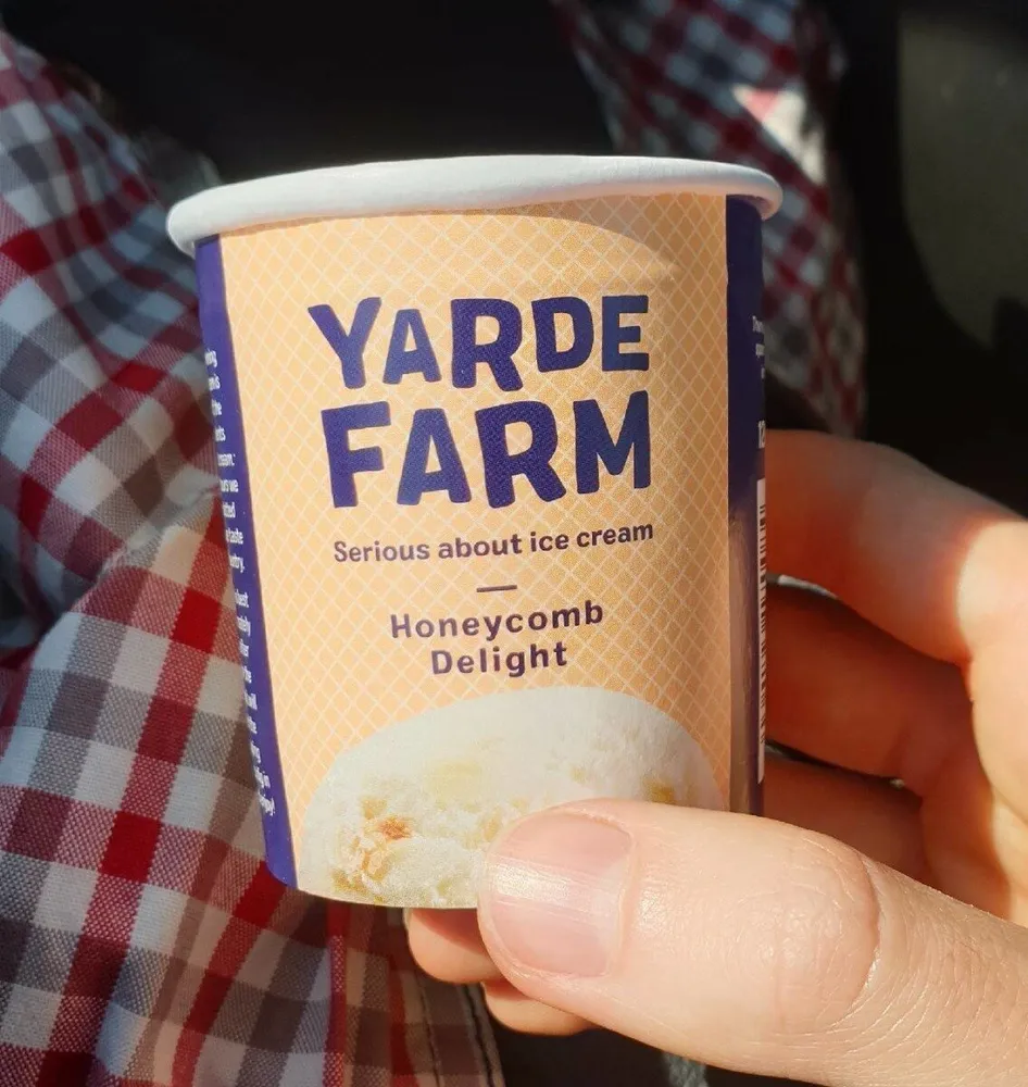 Yarde Farm Honeycomb Delight Ice Cream