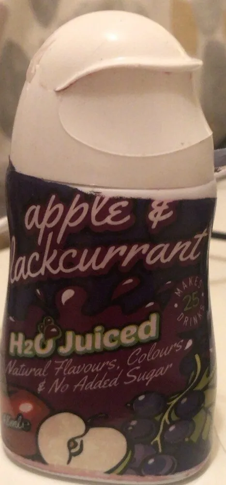 Apple and Blackcurrant H2O Juiced