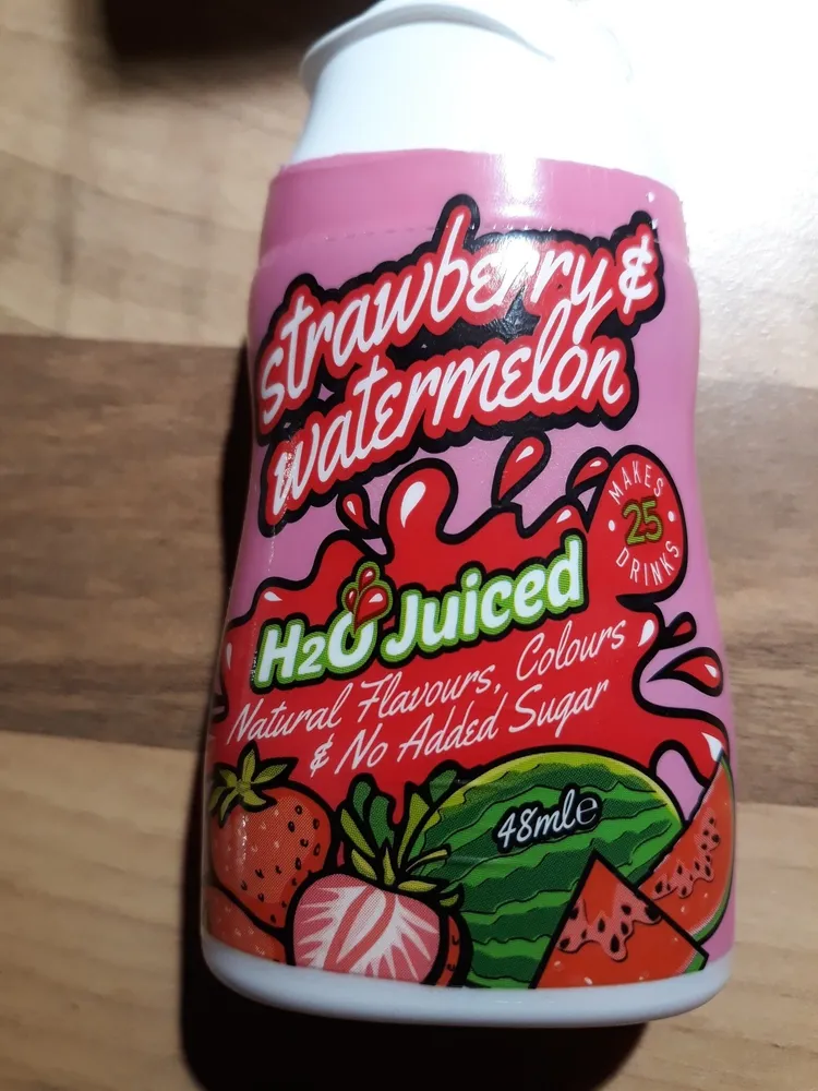 Strawberry and watermelon