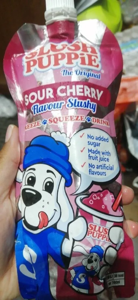 Sour cherry slush