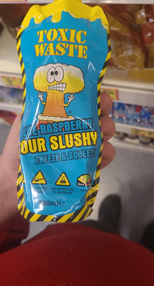 blue sour slushy