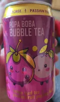 Lychee And Passion Friit Bubble Tea