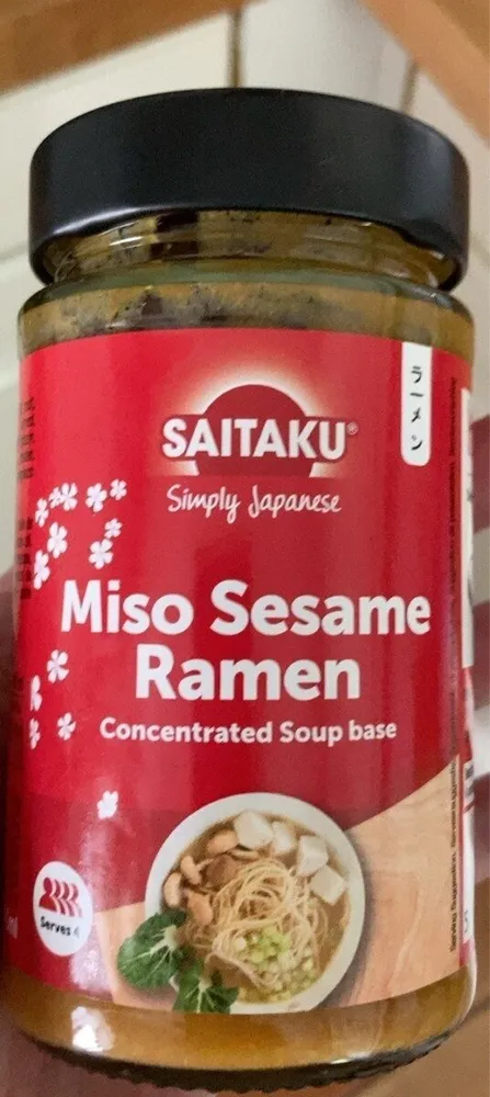 Miso sesame ramen