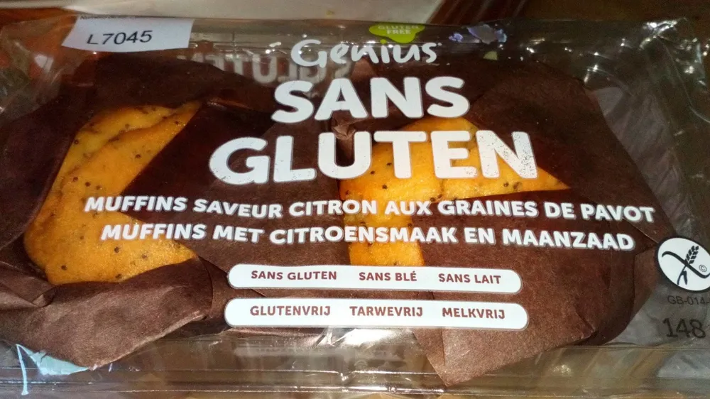 Muffins saveur citron