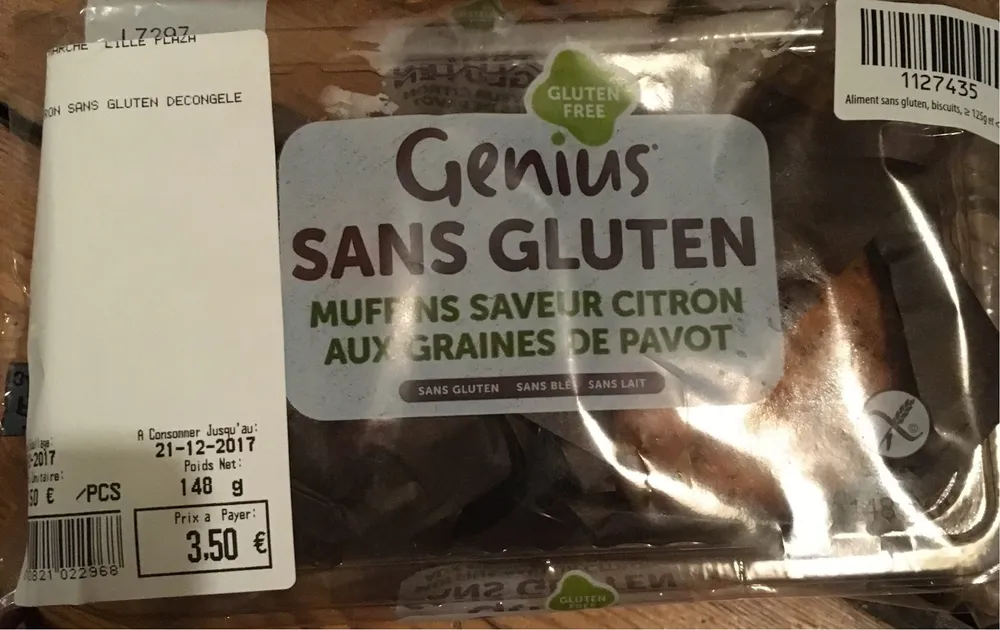 MUFFINS SAV CITRON SS GLUTENX2
