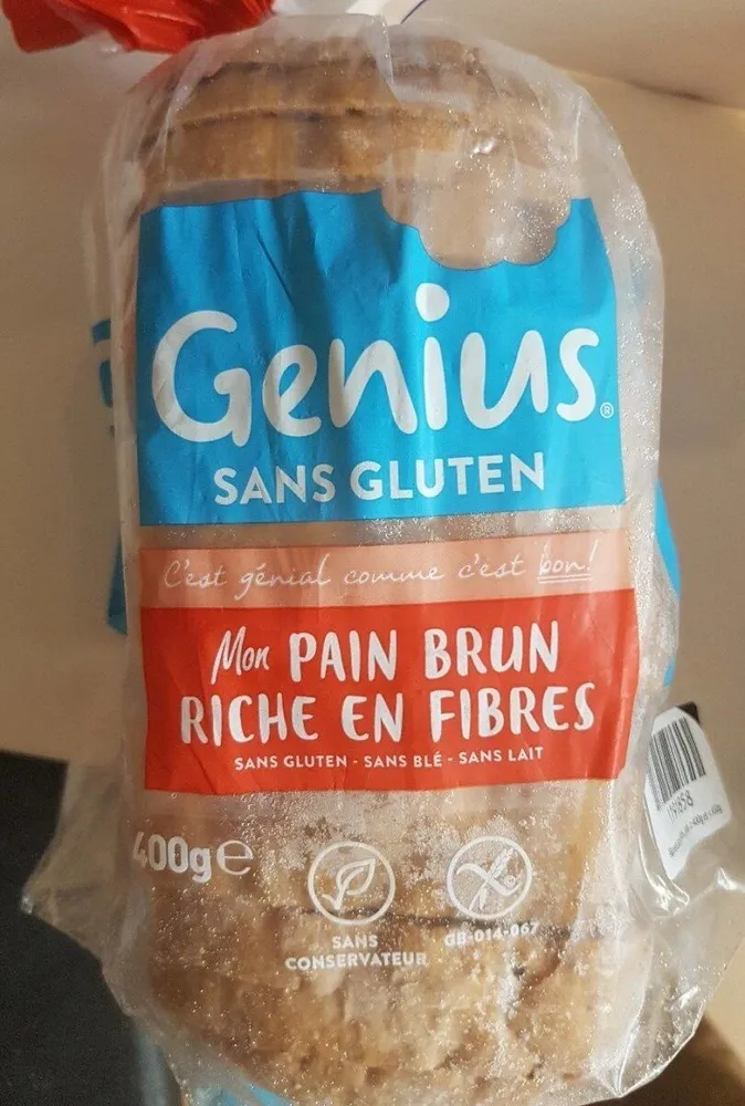 Pain brun riche en fibres