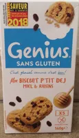 Mon biscuit p'tit dej miel et raisins