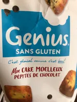 Mon cake moelleux pepites de chocolat