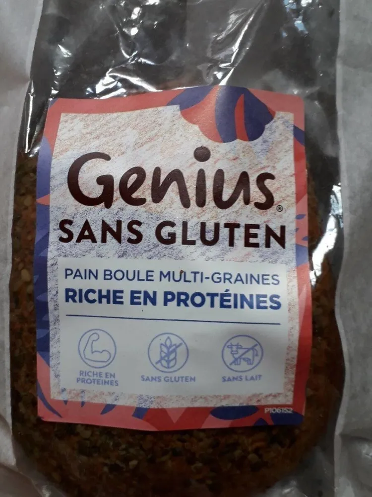 Pain boule multi-graines - Riche en protéines
