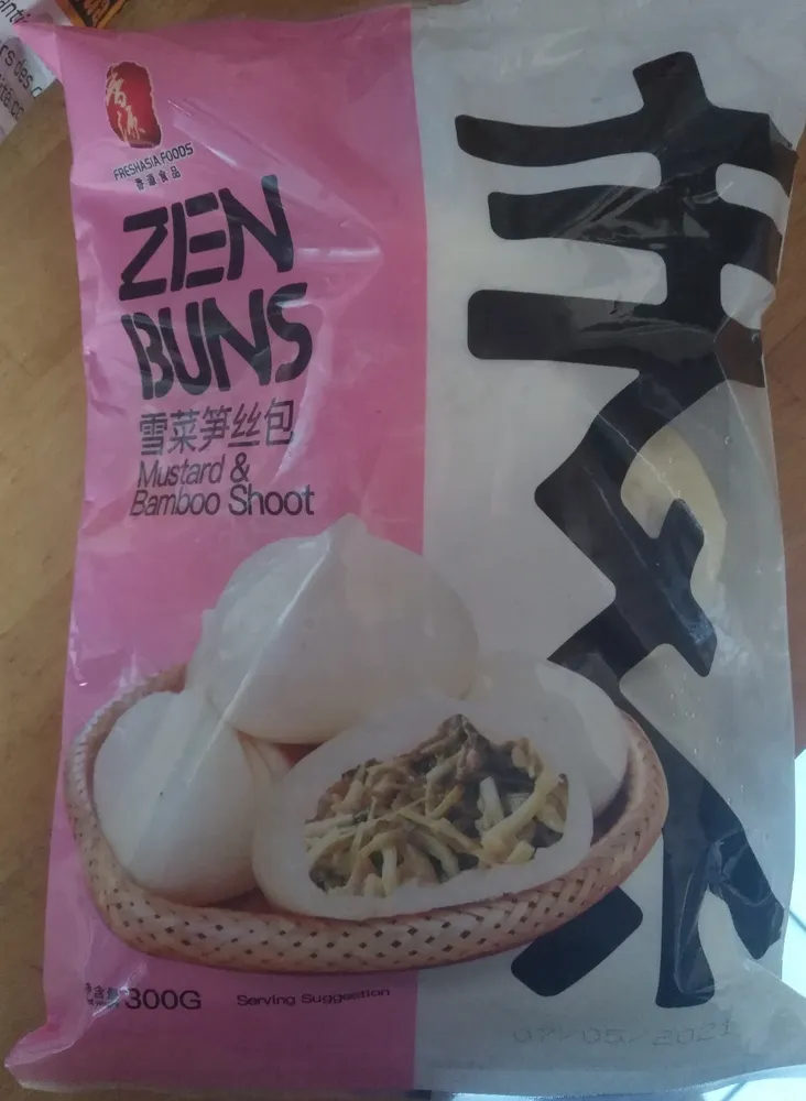 Zens Buns Moutarde & Bambou