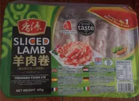 Sliced lamb