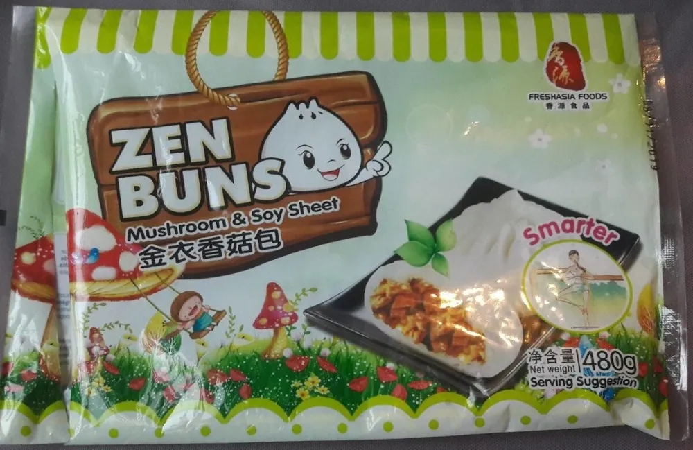 Frozen steamed flour bun