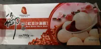 Red bean rice ball