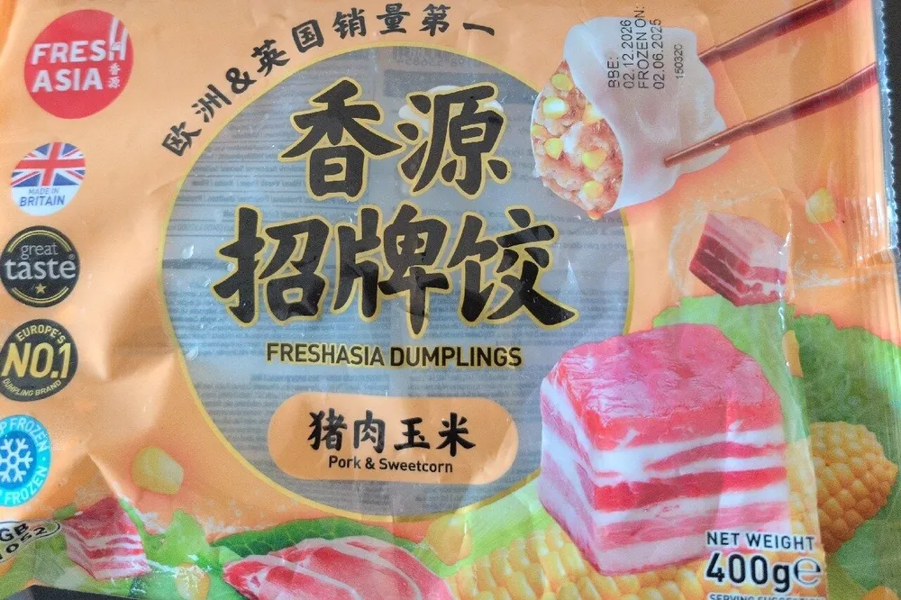 Freshasua Dumplings Pork with Corn