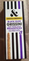 & Mollica Black Olive Grissini