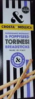 Parmigiano Reggiano & Poppyseed Torinesi Breadsticks