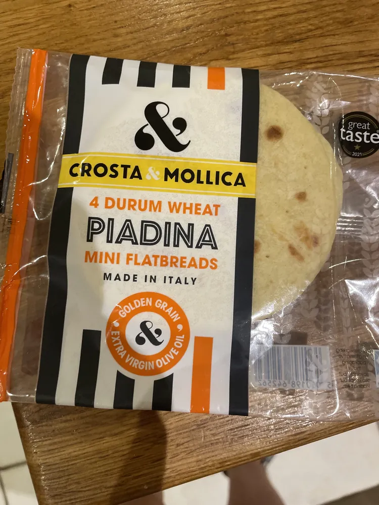 Piadina Wheat Flatbreads