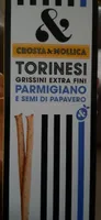 gressins fins au parmigiano reggiano et graines de pavot