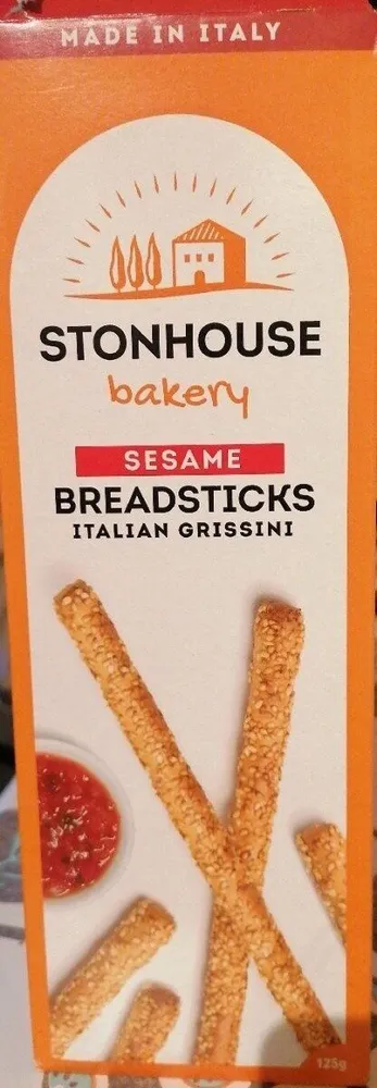 Sesame breadsticks