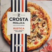 Pizza Rustica funghi pancetta marscarpone