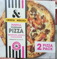 Rustica sourdough pizza