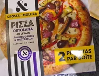 Pizza Ortolana - Légumes grillés & Mozzarella